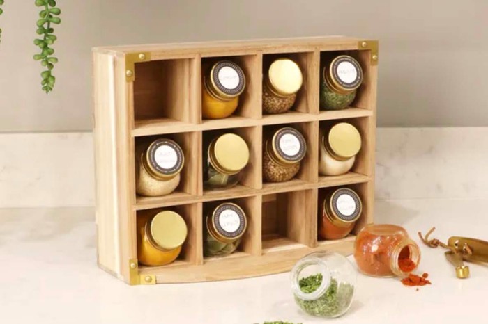 Dunelm acacia spice rack Dunelm acacia spice rack