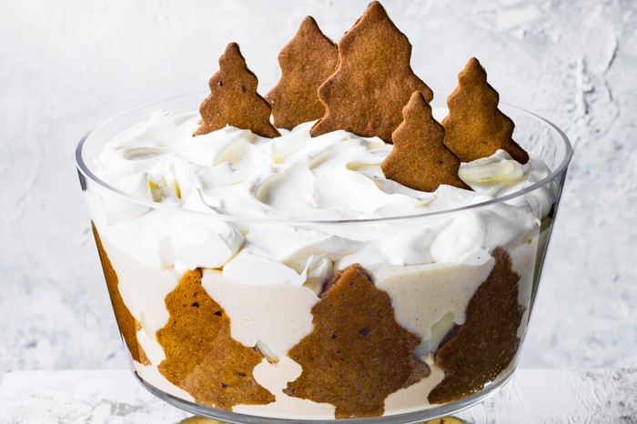 Gingerbread Trifle Recipe with Caramel