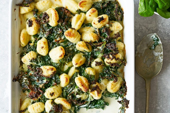 Vegetarian Gnocchi Recipe With Kale and Blue Cheese Vegetarian Gnocchi Recipe With Kale and Blue Cheese