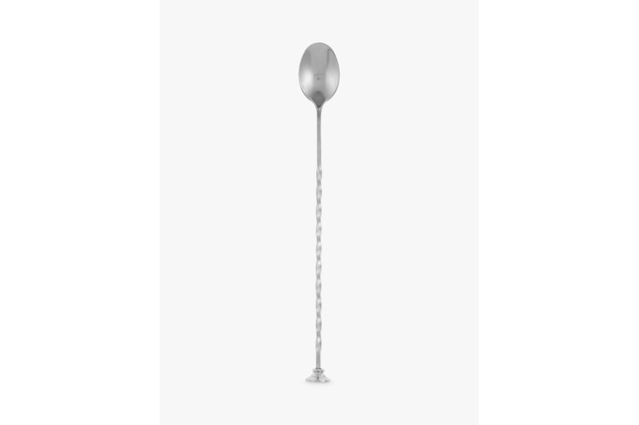 John Lewis bar spoon a silver bar spoon