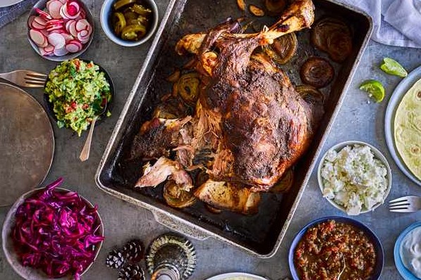 Barbacoa lamb carnitas Barbacoa lamb carnitas