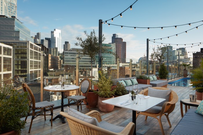 Mondrian Shoreditch Best rooftop bars in London