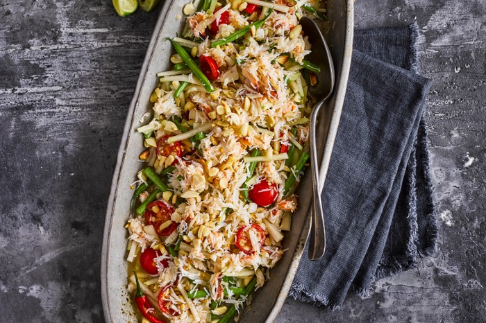 Thai Crab Salad Recipe with Kohlrabi Thai Crab Salad Recipe with Kohlrabi