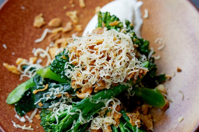 Long Stem Broccoli Recipe with Smoked Yogurt Long Stem Broccoli Recipe with Smoked Yogurt