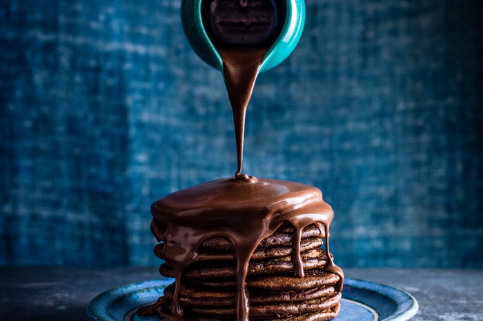 Nutella Pancakes With Hot Chocolate Sauce (Plus How To Video) Nutella Pancakes With Hot Chocolate Sauce (Plus How To Video)
