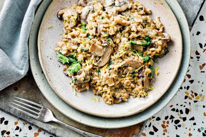 Spelt Risotto Recipe with Mushrooms Spelt Risotto Recipe with Mushrooms