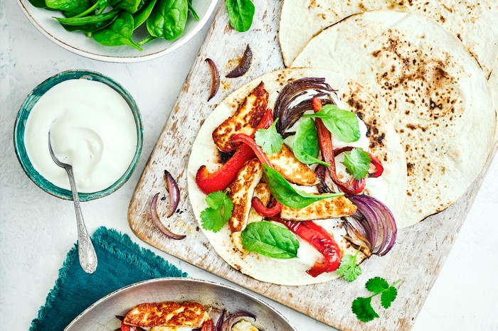 Best Halloumi Recipes Fajitas Recipe with Halloumi Fajitas Recipe with Halloumi