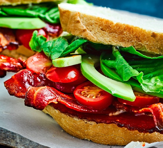 Bacon, Lettuce and Tomato Sandwich Recipe Bacon, Lettuce and Tomato Sandwich Recipe