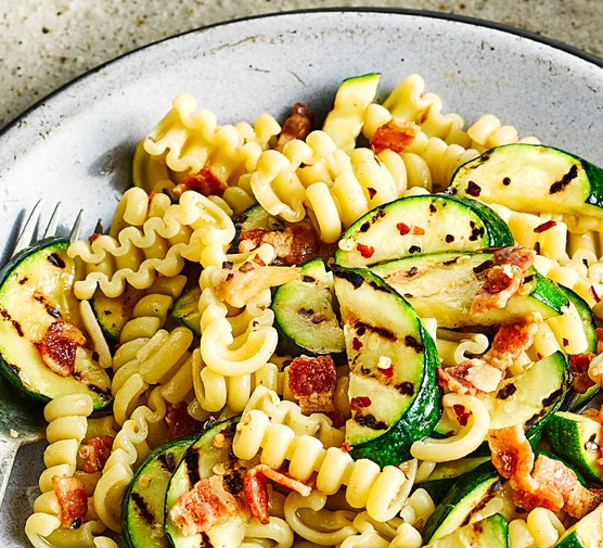 Courgette Bacon Pasta Recipe Courgette Bacon Pasta Recipe