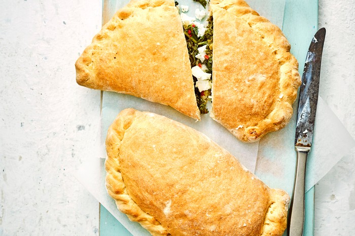 Vegetarian Calzone Recipe with Kale and Ricotta Vegetarian Calzone Recipe with Kale and Ricotta