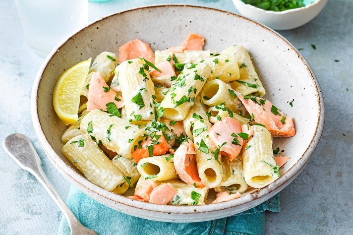 Creamy Salmon Pasta Creamy Salmon Pasta