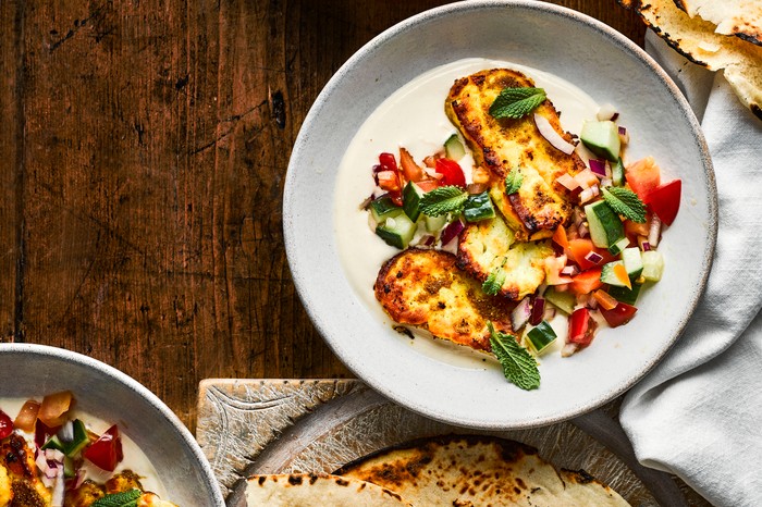 Vegetarian Shawarma Recipe with Halloumi Vegetarian Shawarma Recipe with Halloumi