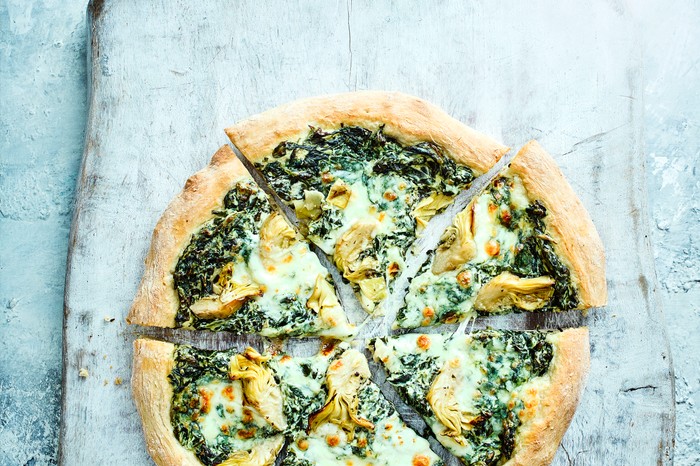 Spinach Artichoke Pizza Recipe Spinach Artichoke Pizza Recipe