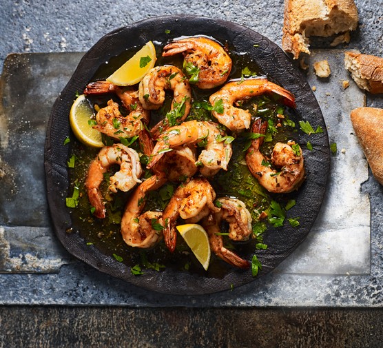 Creamy Butter Garlic Prawns Recipe with Cumin Creamy Butter Garlic Prawns Recipe with Cumin