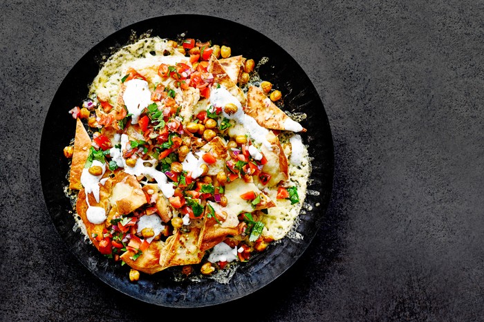 Indian Nachos Recipe Indian Nachos Recipe