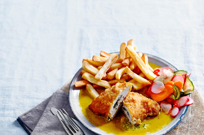 Chicken Kiev Recipe with Katsu Curry Sauce Chicken Kiev Recipe with Katsu Curry Sauce