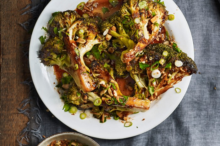 Oven Roasted Broccoli Recipe with Kecap Manis and Peanuts Oven Roasted Broccoli Recipe with Kecap Manis and Peanuts