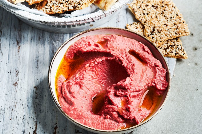 Vegan Beetroot Hummus Recipe Vegan Beetroot Hummus Recipe
