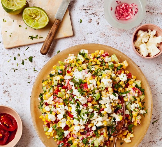 30 sweetcorn recipes Crunchy Tex-Mex-style sweetcorn salad