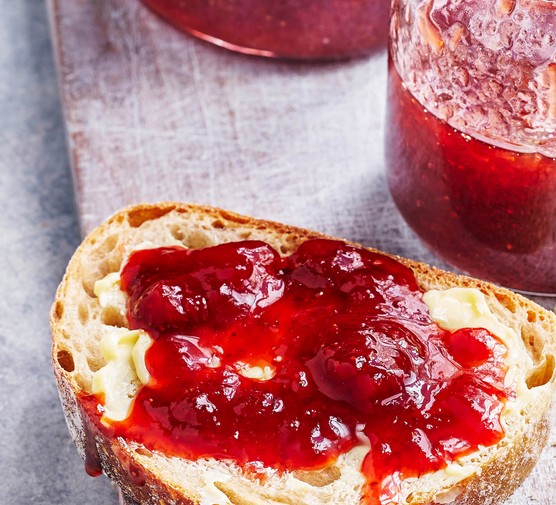 Strawberry Jam with Pimm’s
