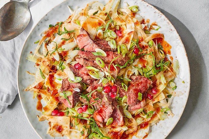 Thai Lamb Salad Recipe With Harissa Lamb, harissa and fennel salad