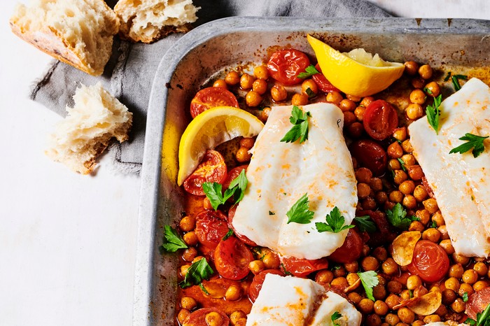 Cod and Chickpea One-Pot Recipe Cod and Chickpea One-Pot Recipe
