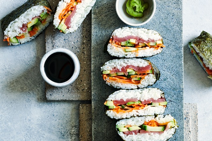 Onigirazu Sushi Sandwich Recipe Onigirazu Sushi Sandwich Recipe