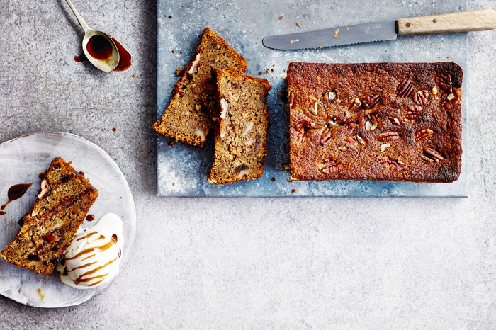 Date and Pecan Loaf Recipe with Pomegranate Molasses Date and Pecan Loaf Recipe with Pomegranate Molasses