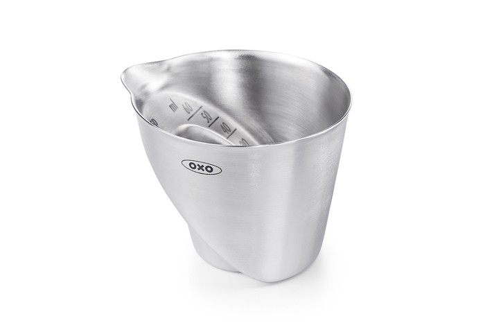 OXO measuring jigger A silver measuring jigger