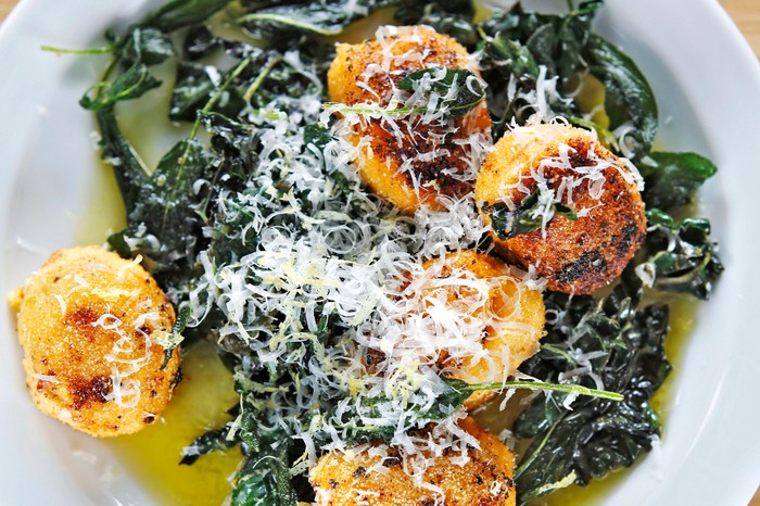 Sweet Potato Gnudi Recipe with Cavolo Nero and Crispy Sage Sweet Potato Gnudi Recipe with Cavolo Nero and Crispy Sage