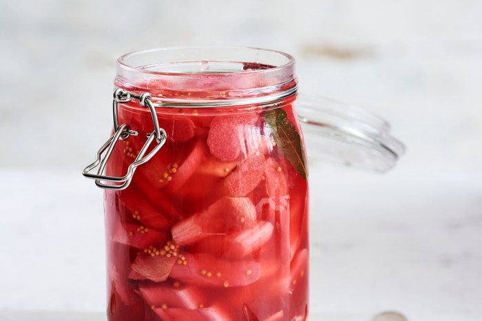 Pickled Rhubarb Recipe with Ginger Pickled Rhubarb Recipe with Ginger