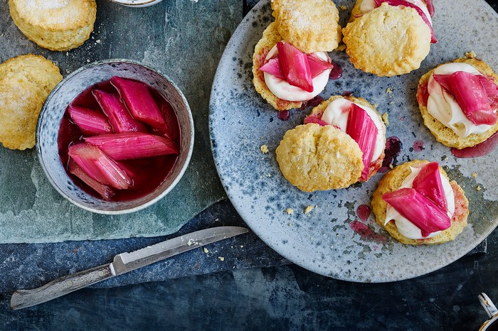 Afternoon Tea Recipes And Tea Party Ideas for High Tea Rhubarb Shortcakes Recipe