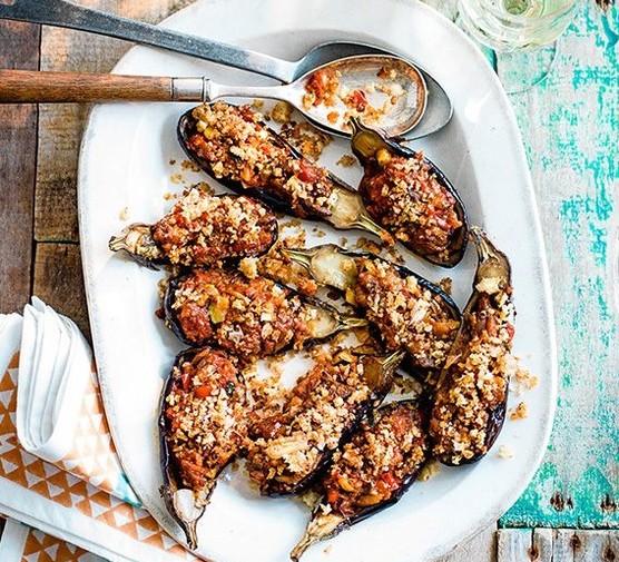 Pisto-stuffed aubergine 53 best aubergine recipes