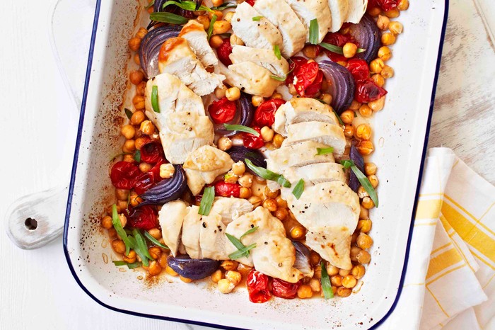 Quick Roast Chicken Tray Bake Recipe Quick Roast Chicken Tray Bake Recipe