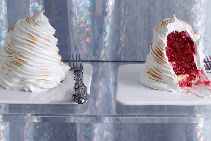 raspberry baked alaska