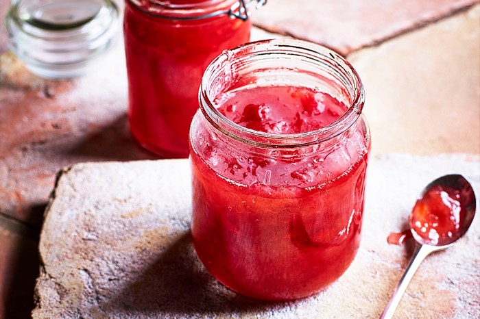 Rhubarb Jam Recipe with Ginger and Chilli Rhubarb Jam Recipe with Ginger and Chilli