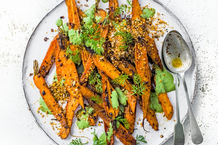 Middle Eastern Carrot Salad with Herb Yogurt Middle Eastern Carrot Salad with Herb Yogurt
