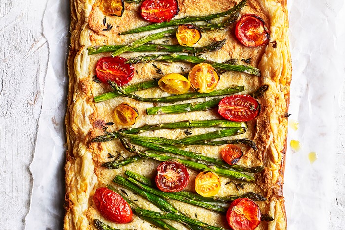 Asparagus and Tomato Tart Recipe Asparagus and Tomato Tart Recipe