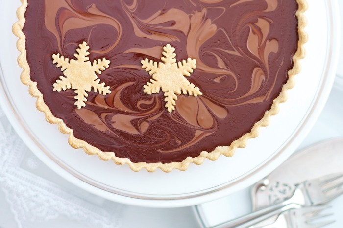 salted caramel tart