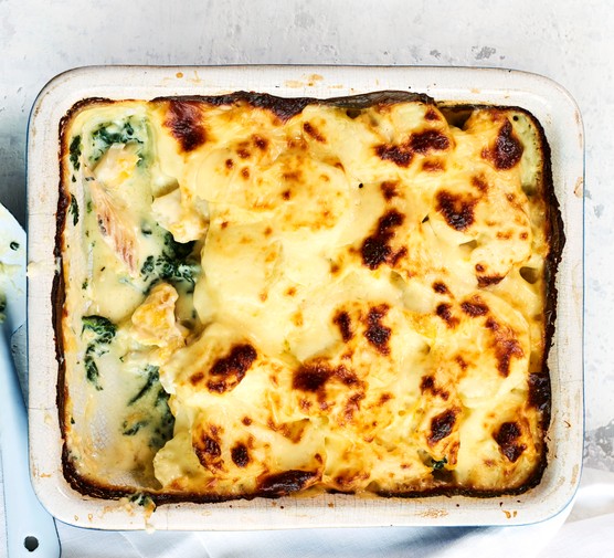 Baked Smoked Haddock and Cheese Gratin Recipe Baked Smoked Haddock and Cheese Gratin Recipe