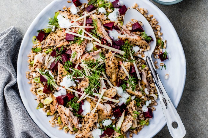 Smoked Mackerel Salad Recipe with Beetroot and Horseradish Smoked Mackerel Salad Recipe with Beetroot