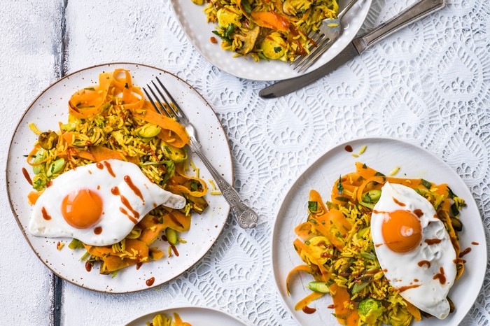 Vegetable Fried Rice Recipe with Turmeric Vegetable Fried Rice Recipe with Turmeric