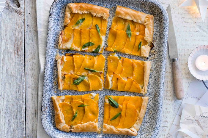 Roasted Butternut Squash and Sage Galette Roasted Butternut Squash and Sage Galette