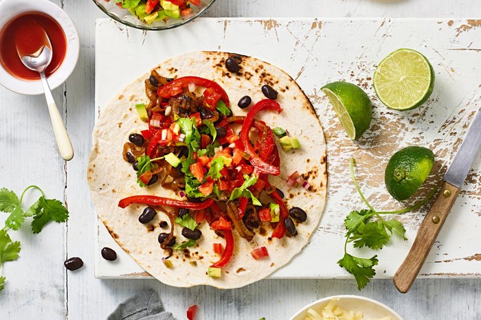Easy Vegetable Fajitas Recipe Veggie fajitas