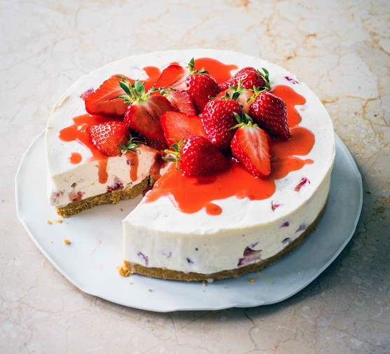 Strawberry Cheesecake Strawberry cheesecake