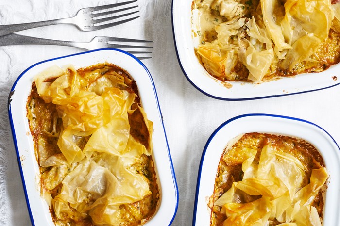 Easy Chicken Filo Pies Recipe Easy Chicken Filo Pies Recipe