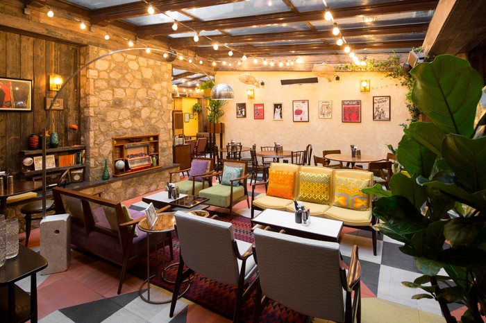 Dishoom Carnaby, Soho. Photograph by John Carey Dishoom Carnaby, Soho. Photograph by John Carey